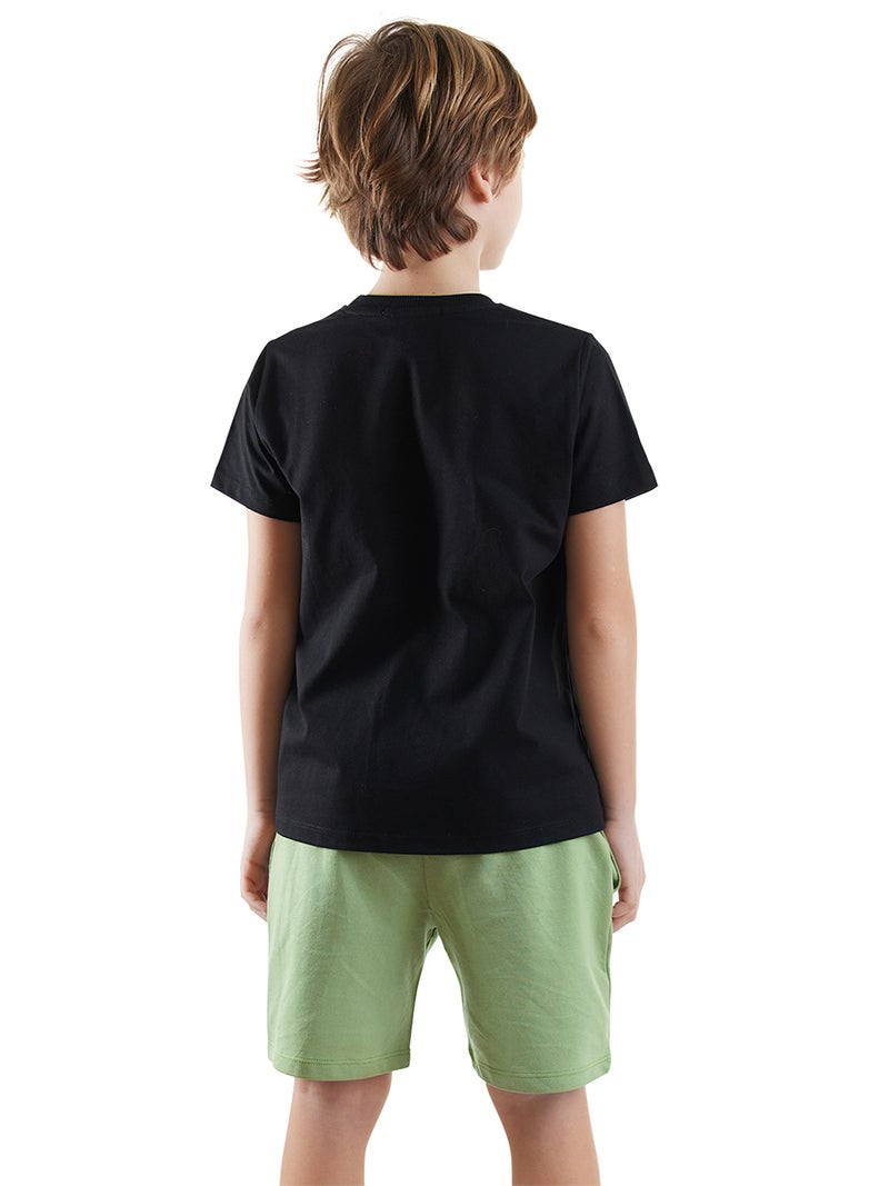 Denokids Start Game Boy T-shirt&Shorts Set - Image 2